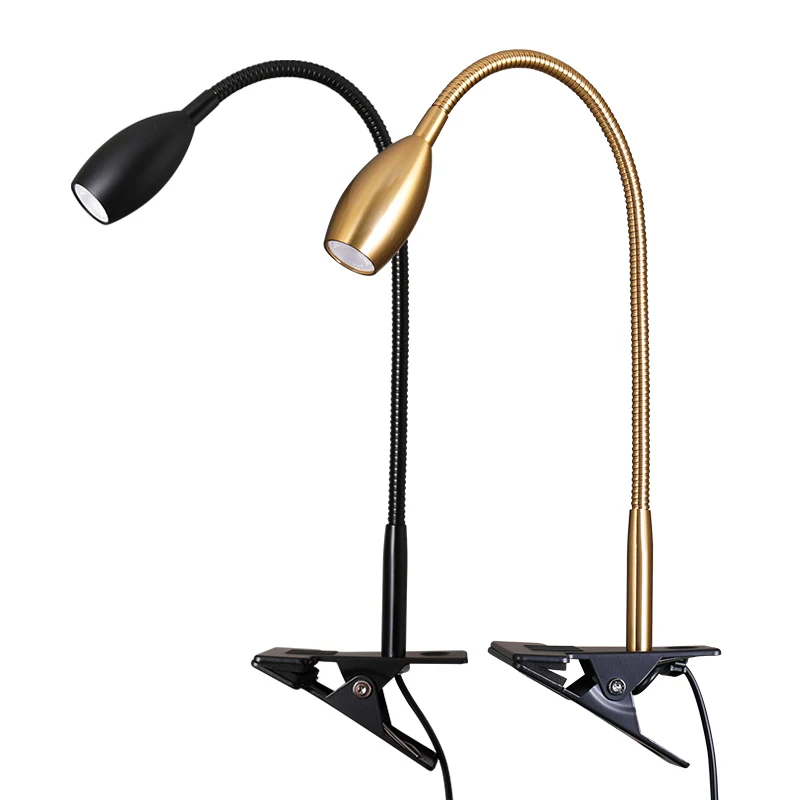 Настольная Светодиодная лампа с зажимом