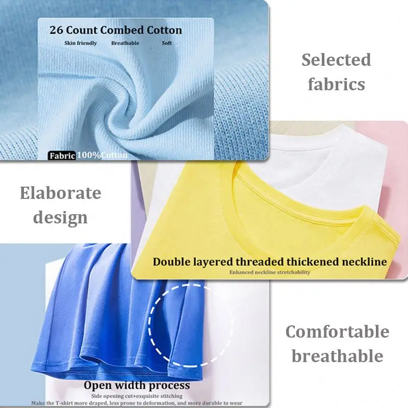 Custom Cheap Plus Size Sweat Absorbing Whole Sale Cotton Black t Shirts