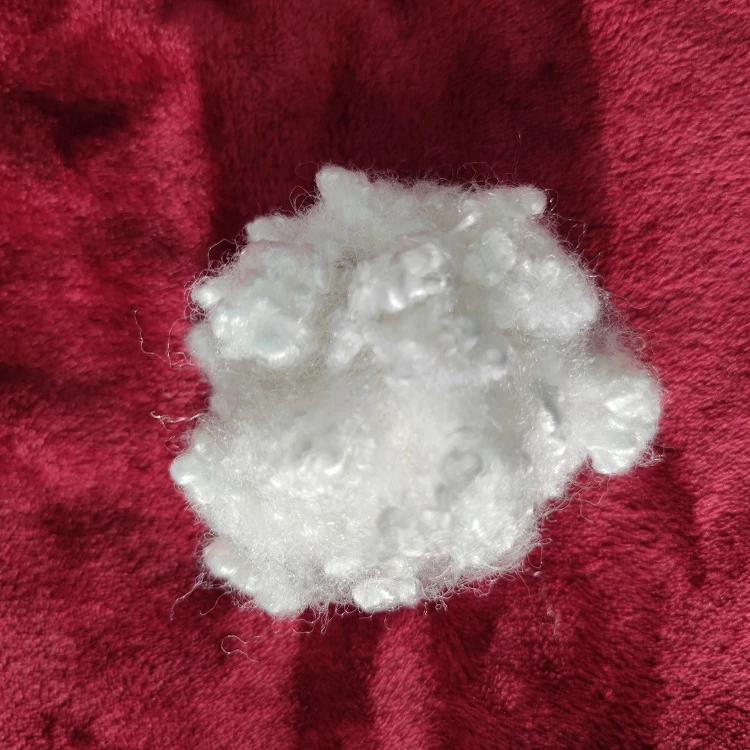 soft 7D*64mm HCS Pattern and 100% Recycled Polyester Staple Fiber for filling Polyester Fiber Manufacturers and Suppliers