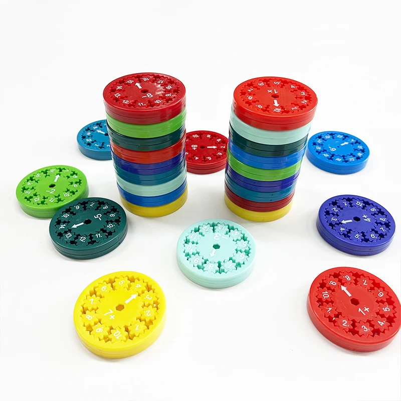 Hot Selling Math Fidget Spinners Toy Math Fact Fidget Spinners Toy Mini Fidget Spinners Learning Math Game Toys