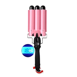 Top Styling Tool MINI Curling Iron Ceramic Triple, Equipment Hair Salon Woman Hair Tool MINI Curling Iron Hair Curler