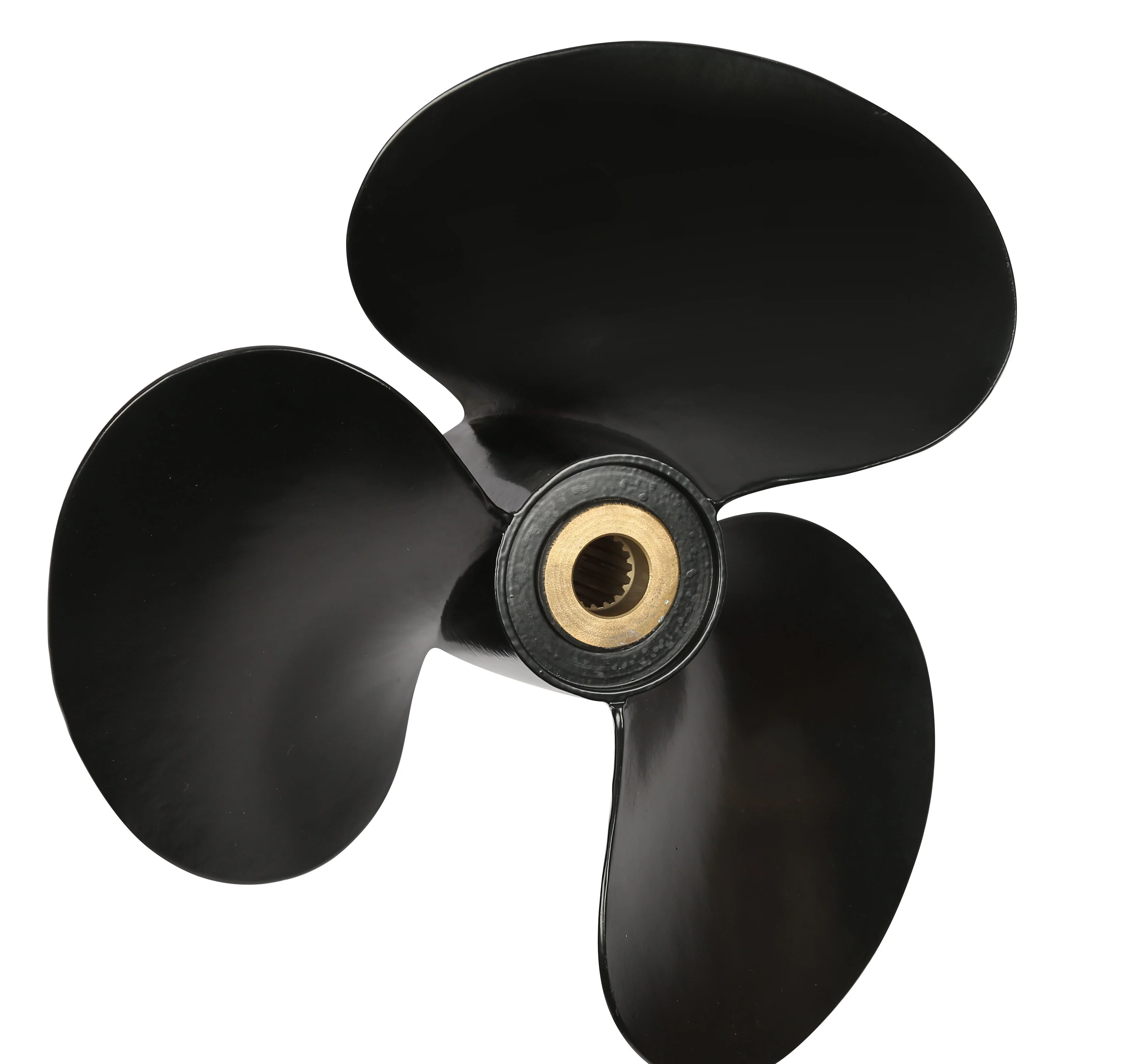 Fits Volvo Diesel Engine Black Aluminum Propeller