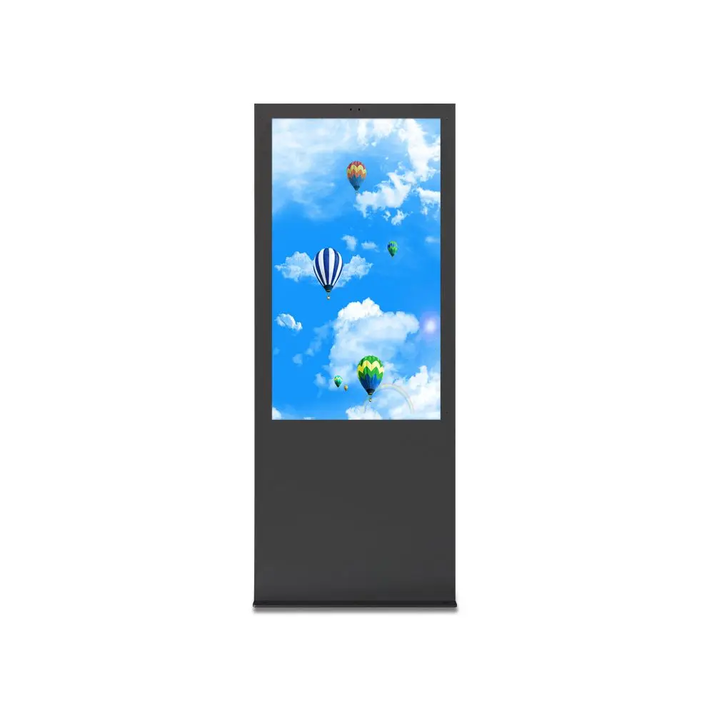 New design digital signage with wheels outdoor lcd display screen