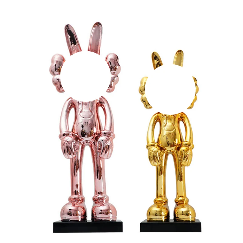 Factory wholesale custom dog sculptures modern gallery collectible art crafts decorative resin French bulldog statue