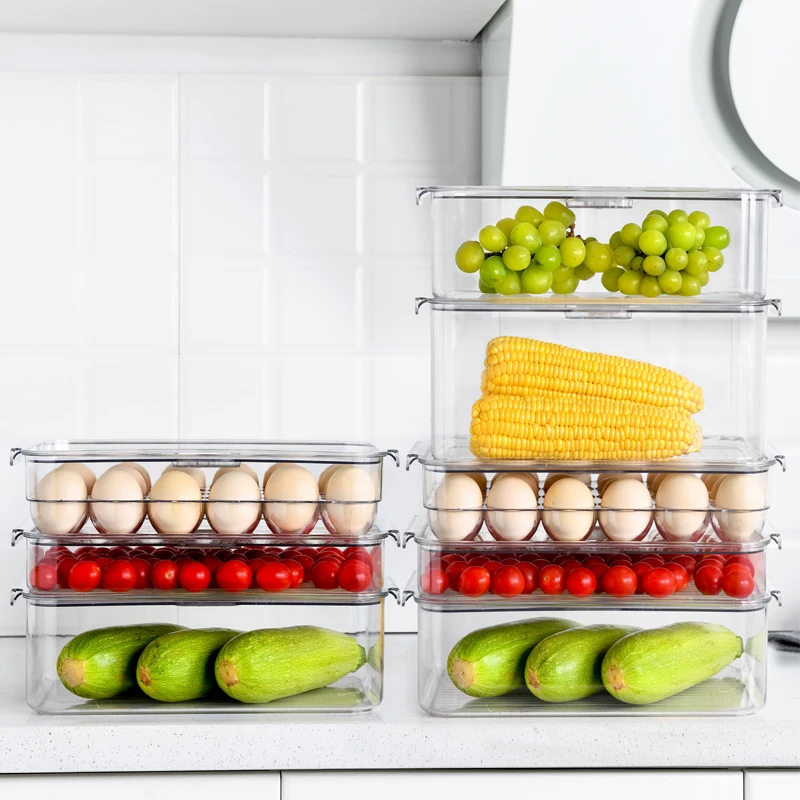 
Factory wholesale kitchen 24 grid portable egg storage container fresh picnic plastic egg storage box 