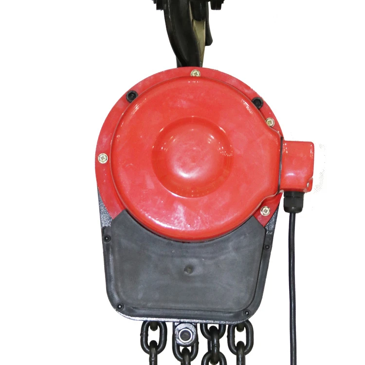 380V dhs high speed 3 tons electric chain hoist with hook chain bag