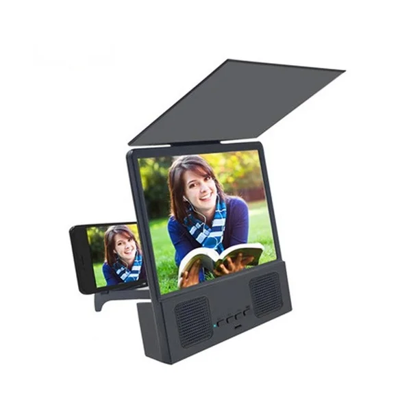 HD 8.5 inch home theater projector L8 phone screen magnifier with speaker