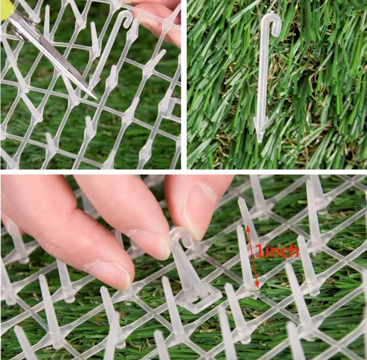 
Wholesale Transparent Plastic Prickle Garden Cat Scat Spike Cat Scat Mat 
