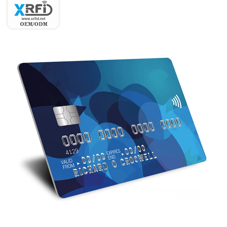 Custom Printing PVC Sle4442/Sle4428/Sle5542/Sle5528 Access Control Smart Contact Card