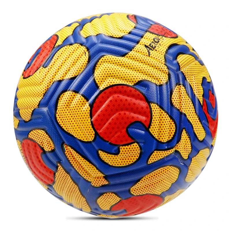 The Best Quality Football Competition Stander Customized Size 5 PU Thermal Bonded Soccer Ball