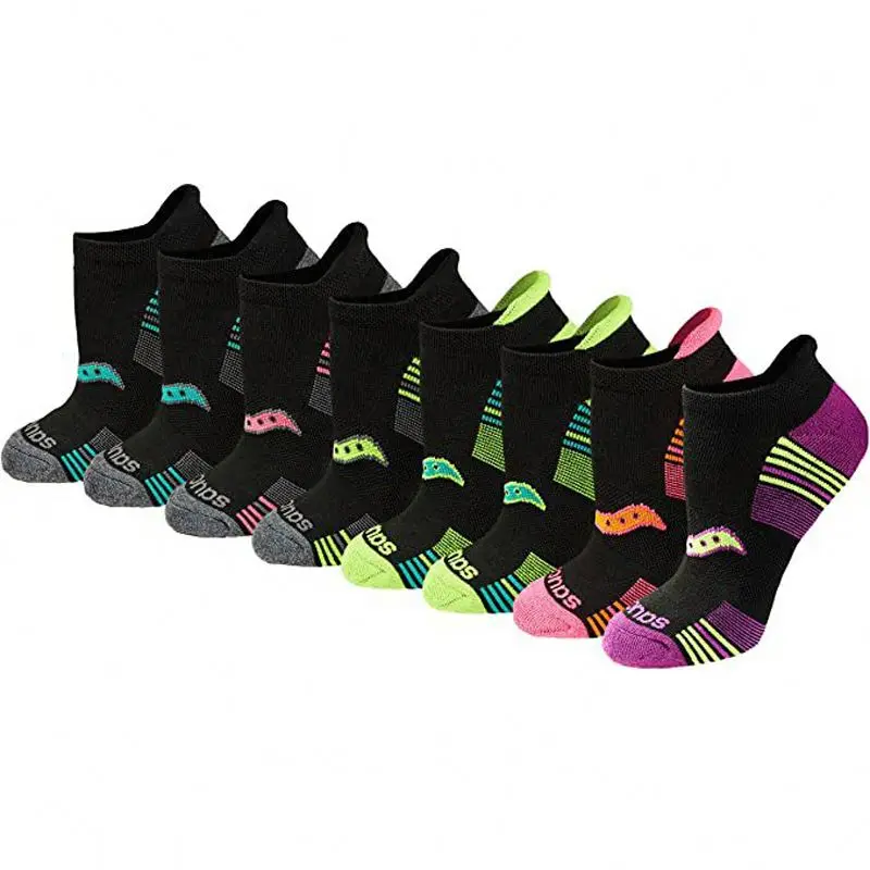 Customized Simple Sport Athletic Running Performance Heel Tab Athletic Breathable Comfortable Cotton Short Ankle Socks