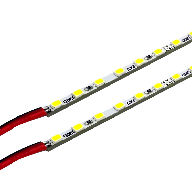 Wholesale 24v 120LEDs/m CRI90 3mm PCB 2835 led rigid strip light bar for Ultra-thin light box