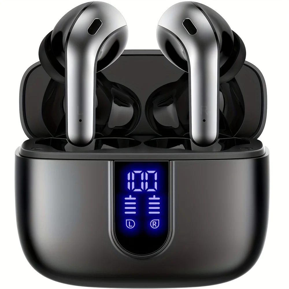 Lifebee X08 мини-настоящие беспроводные наушники-вкладыши лучшее качество Bluetooth 5 0 светодиодный индикатор батареи IOS совместимый гарнитура для телефона синий
