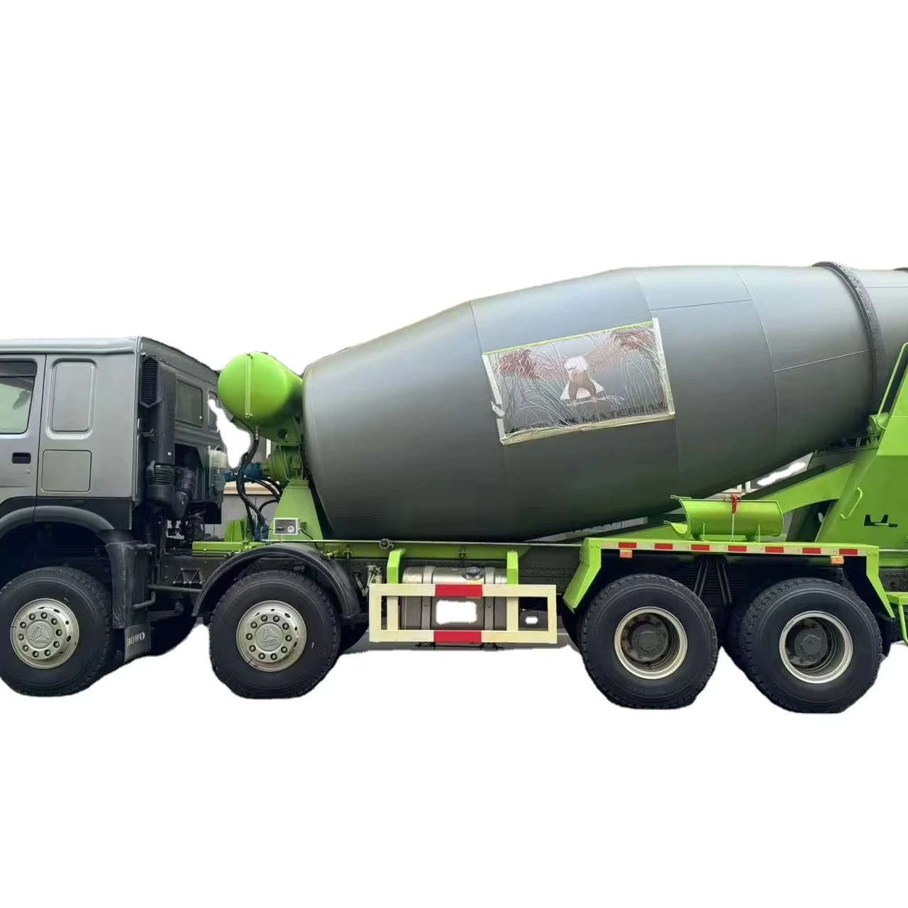 mobile sinotruk cement concrete mixer trucks 5m3 8m3 10cbm used howo truck concrete mixer