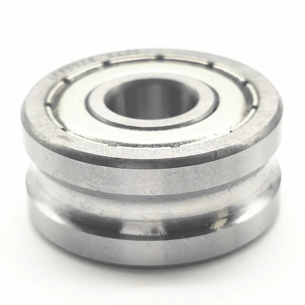 U grooved track roller wheel bearings for linear guide rail   LFR50/8-6KDD  8mmX24mmx11mm