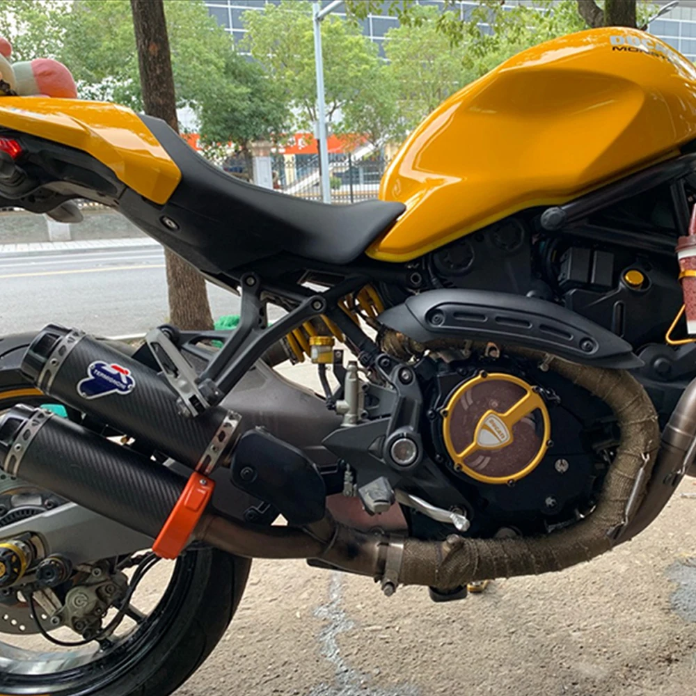 Motorcycle Engine Magneto Cover For Ducati Monster 821 Scrambler 800 Modified Transparent Clutch Cover Engine Side Cover Magneto