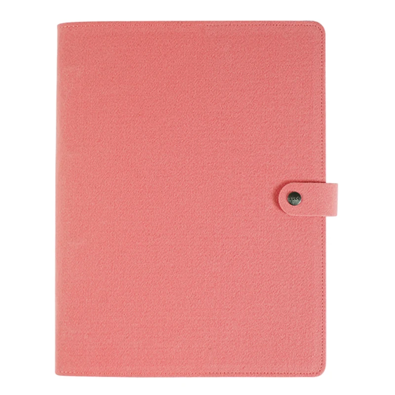 2021 New Designed A4 Felt Diary Note Book Cover