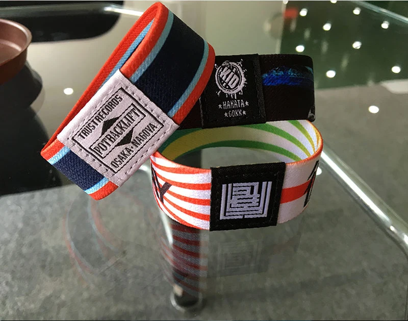 Детский/взрослый RFID и QR кодетрекинг мягкий Тканый материал браслет 125 кГц