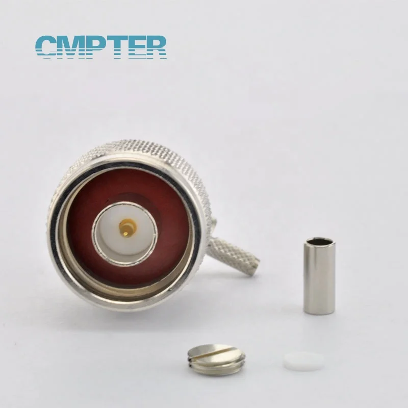 N прямоугольный Штекерный обжим для кабеля LMR100 RG174 RG188 RG316 rf коаксиальные