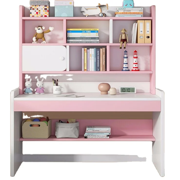 computer desk table laptop study w/storage home office study computer desk with storage computer study desk with bookshelf