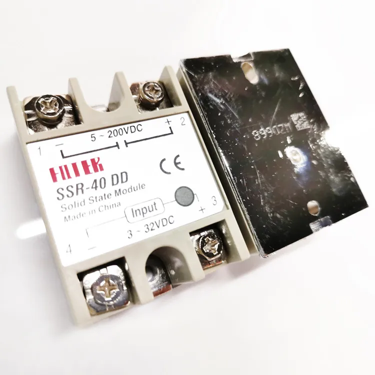  24V-380V 40A 250V SSR-40DA DD FOTEK твердотельные реле постоянного тока