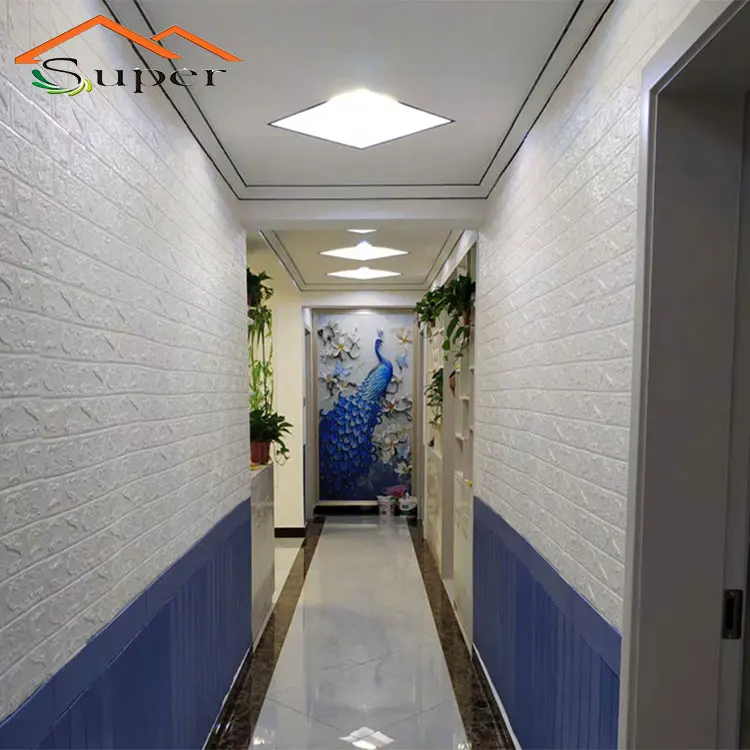 3D Brick Stone Foam Wall Sticker