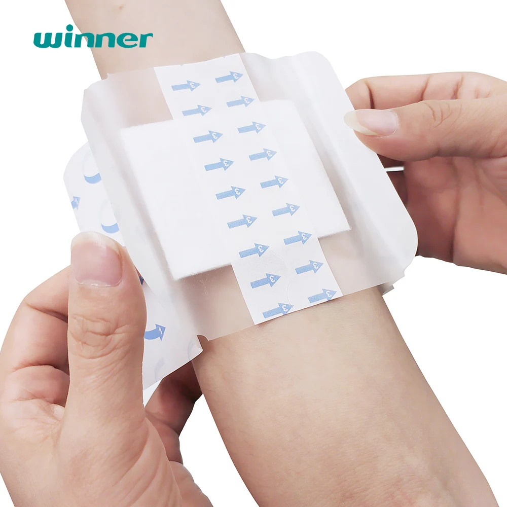 Winner medical waterproof transparent breathable Hypoallergenic adhesive bandage