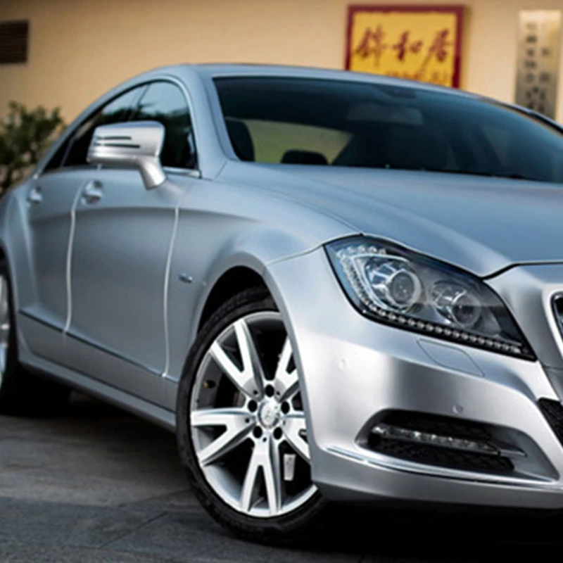 1.52*18m Size Bubble Free Film Magic car mirror protective film waterproof role Ceramic Purple car vinyl wrap