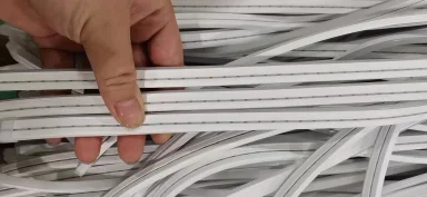 6*12mm White Outdoor LED Flex Neon Decorative Light Strip 2835 12V Neon Flexible Strip Light Landscape Featuring Neon Bulb