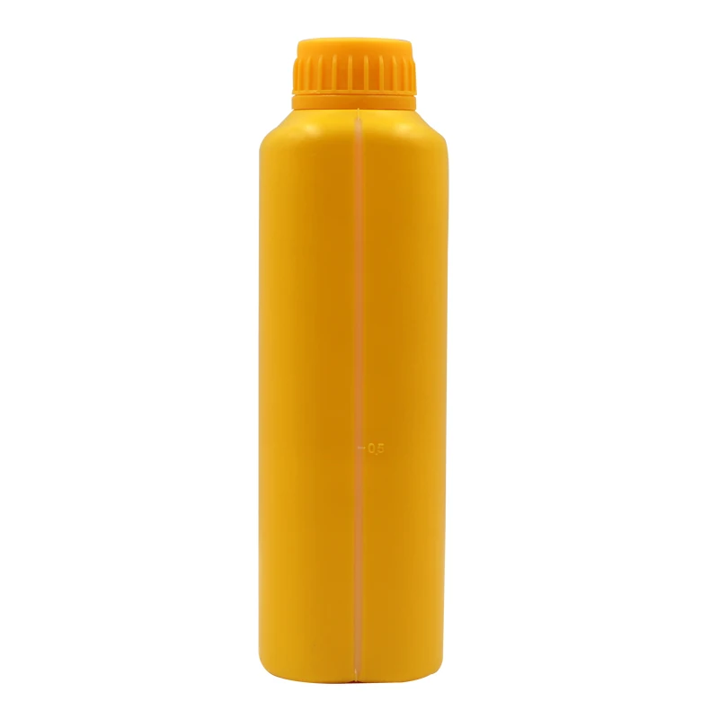 High quality 1liter 1L Plastic engine oil bottle flask for engine oil bottle lubricant bottle for motor oil packing wholesale