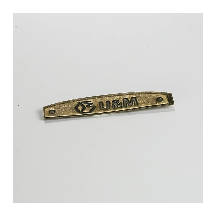 High Quality Custom Waterproof Metal Perfume Hang tag Label Jewelry CustomHang Tags