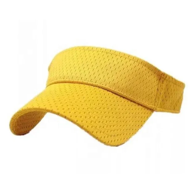 Пользовательский стиль Pro-style взрослый Атлетический сетчатый козырек простые ремешки задние козырьки для мужчин и женщин