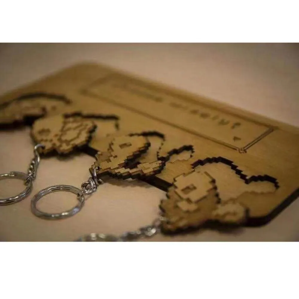 Keys 4 Hook Storage Rack Hanger Room Hanging Gifts Key Holder Home Organizer