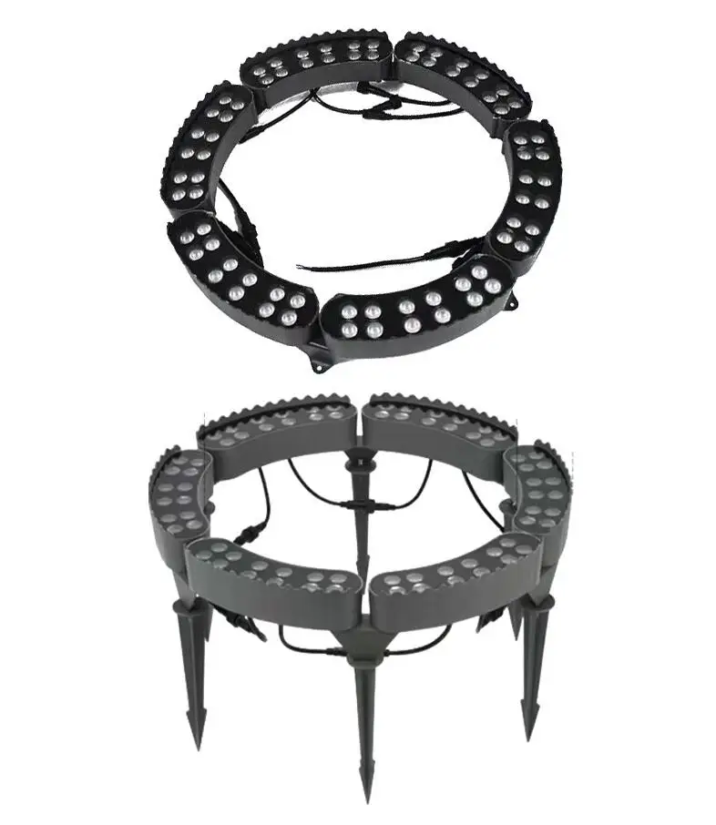 Уличный водонепроницаемый IP65 12 Вт светодиодный светильник на дереве алюминиевый корпус DC 24 В садовый ландшафтный для деревьев электрический 220