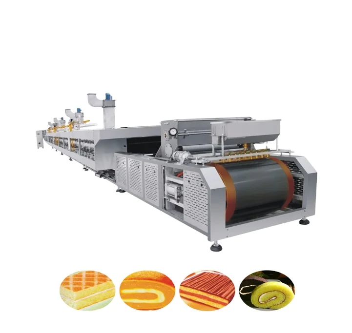swiss roll & layer cake production line