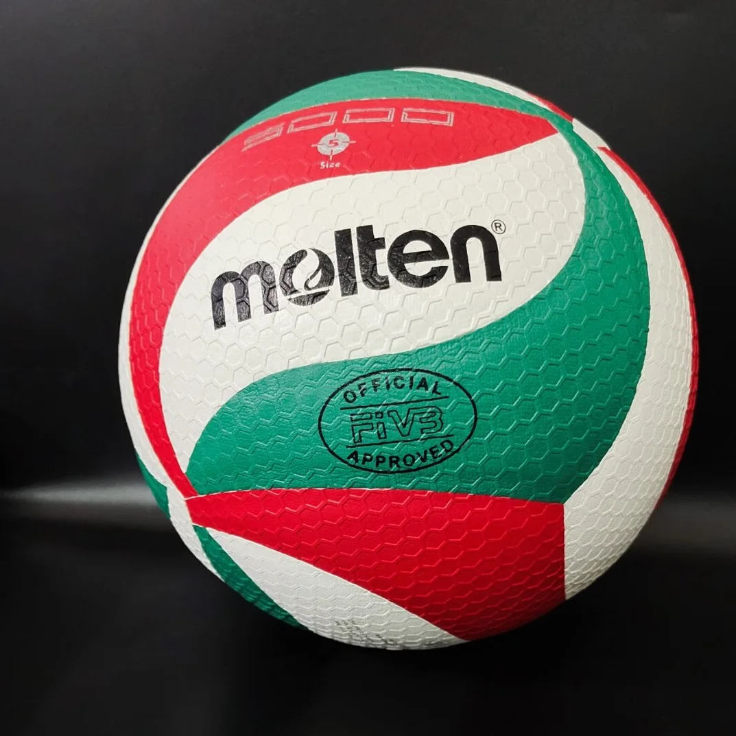 Indoor outdoor Custom color Beach official size weight standard size new Molten 5000 Volleyball ball