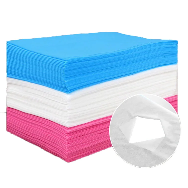 Disposable Massage Sheet Medical Back Drape Sheets Waterproof Bed Cover custom Table roll  Non Woven Breathable SPA Bed Cover