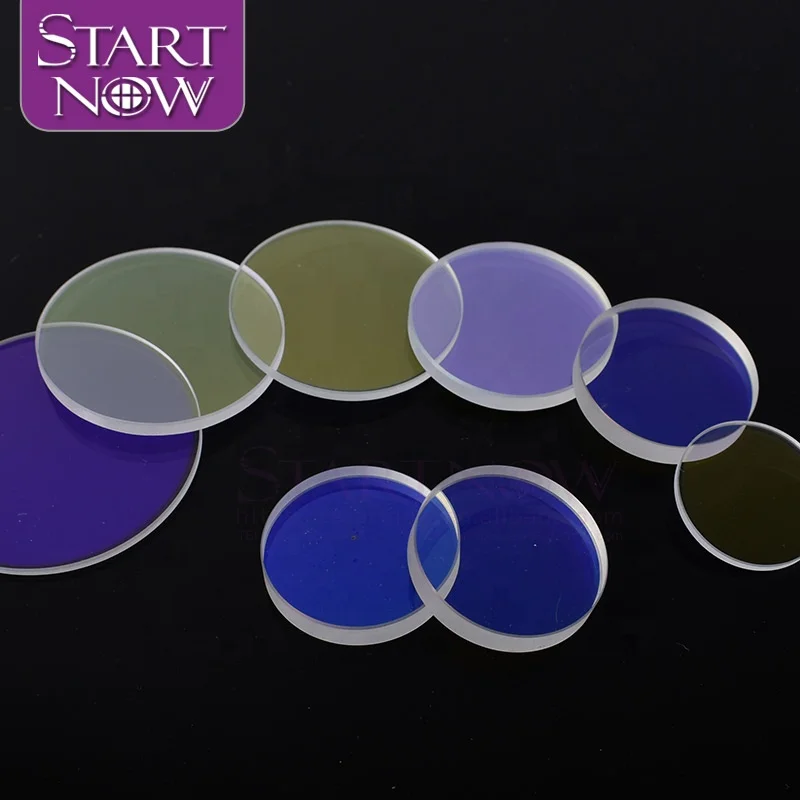 Startnow D50mm THK2 кварцевый 1064 нм лазерный защитный стеклянный объектив 50*2 плавленый силикагель защитные крышки для волоконной резки сварочной головки