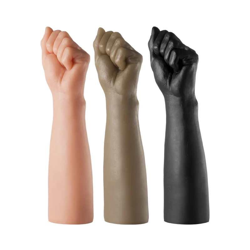 
30 cm (11.81 inch) fist dildo with high quality hand dildo fist shape stocks are available for adult sex toy fist arm dildo 