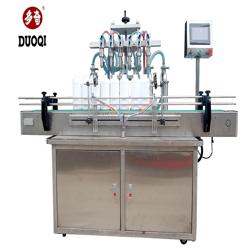DUOQI YT6T-6G  6 filling nozzles Automatic pneumatic for liquid mineral water beverage filling