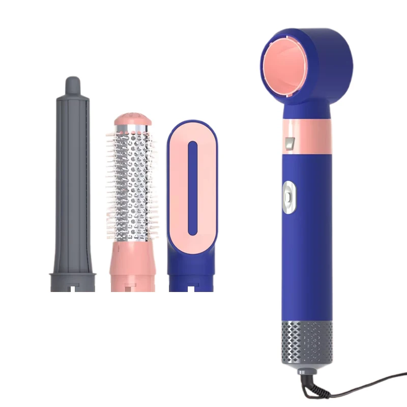New Arrival 600W Professional Multifunctional Hot Hair Dryer Curler One-Step Airbrush Hair Dryer 5-in-1 Hot Hair Dryer Comb
