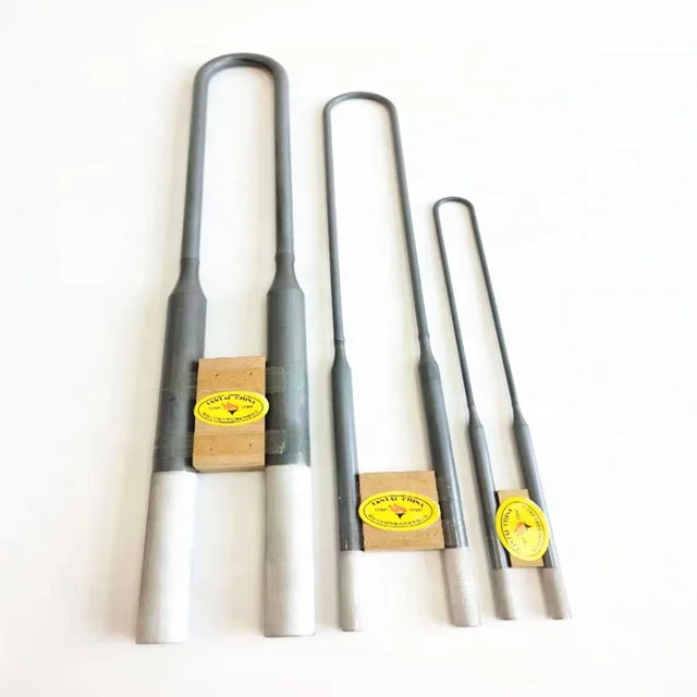 CHINA YT TORCH Factory custom   box muffle furnace 1700 1800 Molybdenum Disilicide   mosi2 heating element