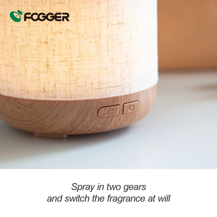 200ML Waterproof cloth coating Soft night lamp Fabric Ultrasonic Machine Aromatherapy For Hotel Decoration