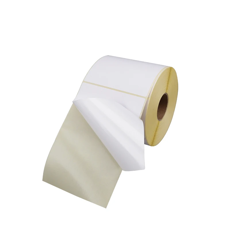 Top Sales Customized 58X40 Transfer Thermal Direct Barcode Adhesive Sticker Label