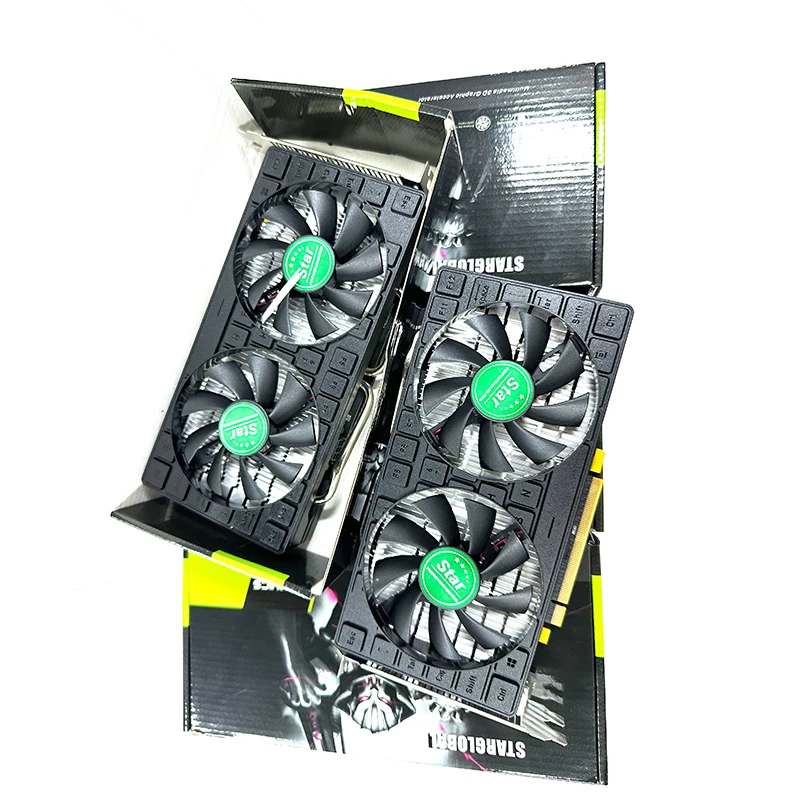Купить RX 580 2048SP 8 GB GPU Отремонтированная 99% новая видеокарта нейтральная коробка 4 порта DP Radeon RX580 2048 SP
