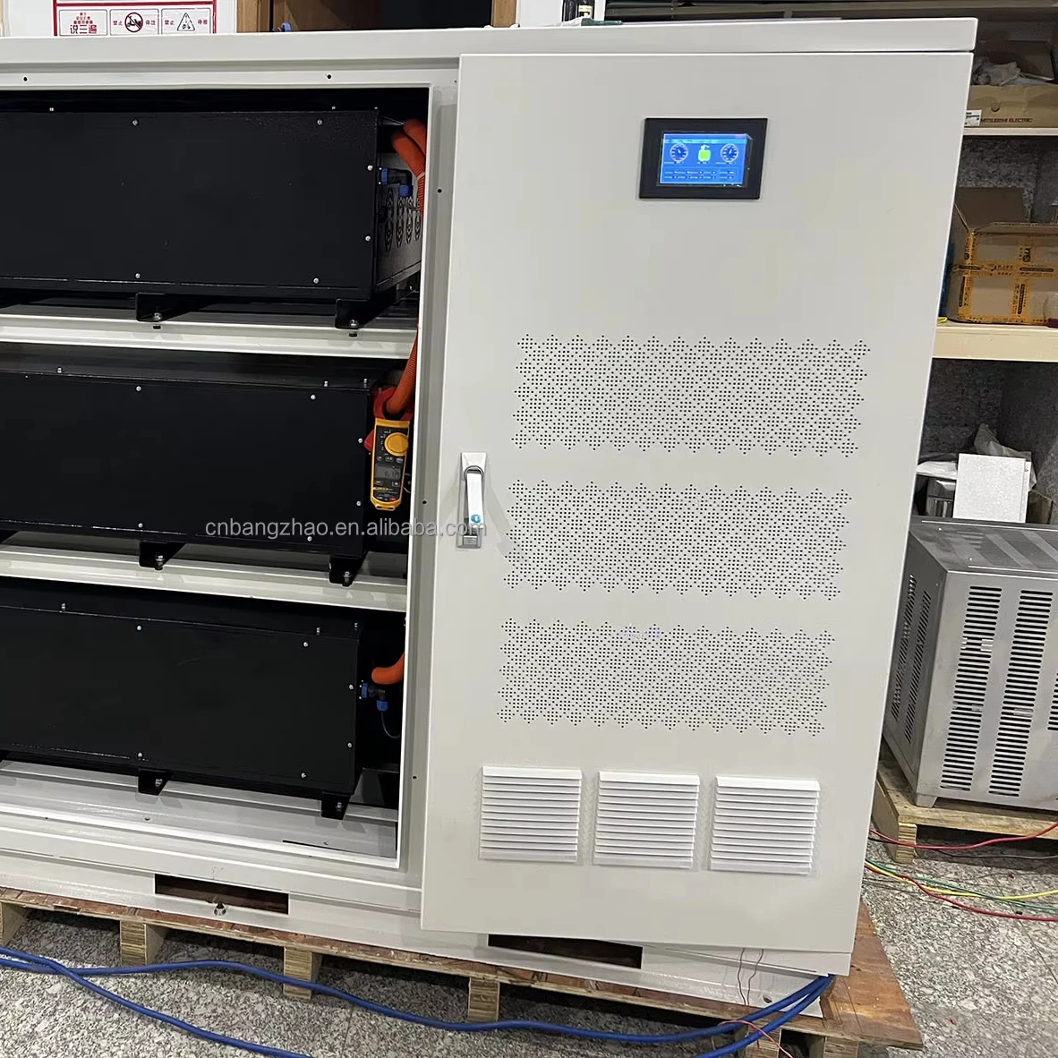 Wind Solar Hybrid Energy Storage Battery 384VDC High Voltage 280AH Lithium Battery 108kwh Wind-Solar storage power supply