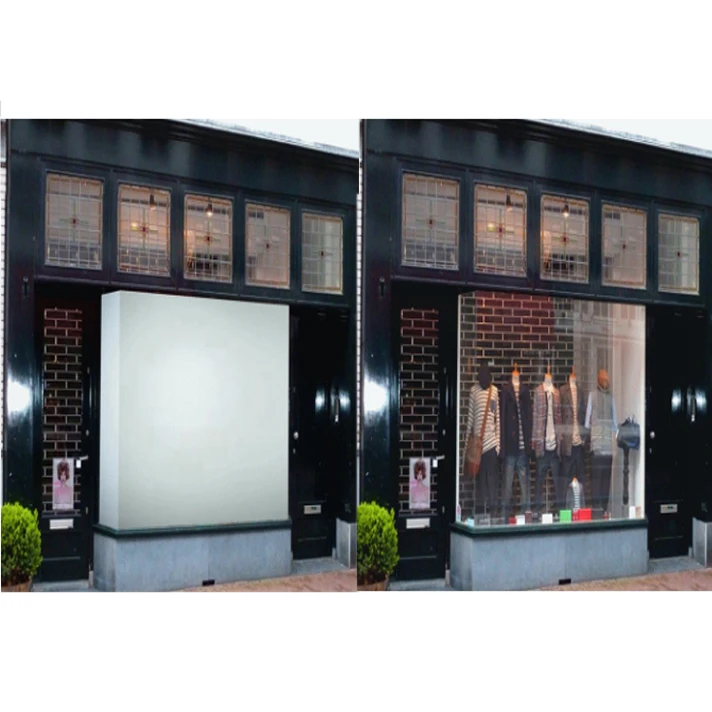 Electronic Intelligent Atomized Glass Pdlc Privacy Partition Glass For Doors Windows