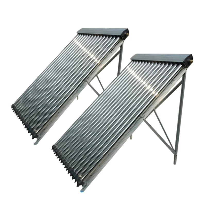 
15 tubes heat pipe solar collector with 45 degree Aluminum frame 