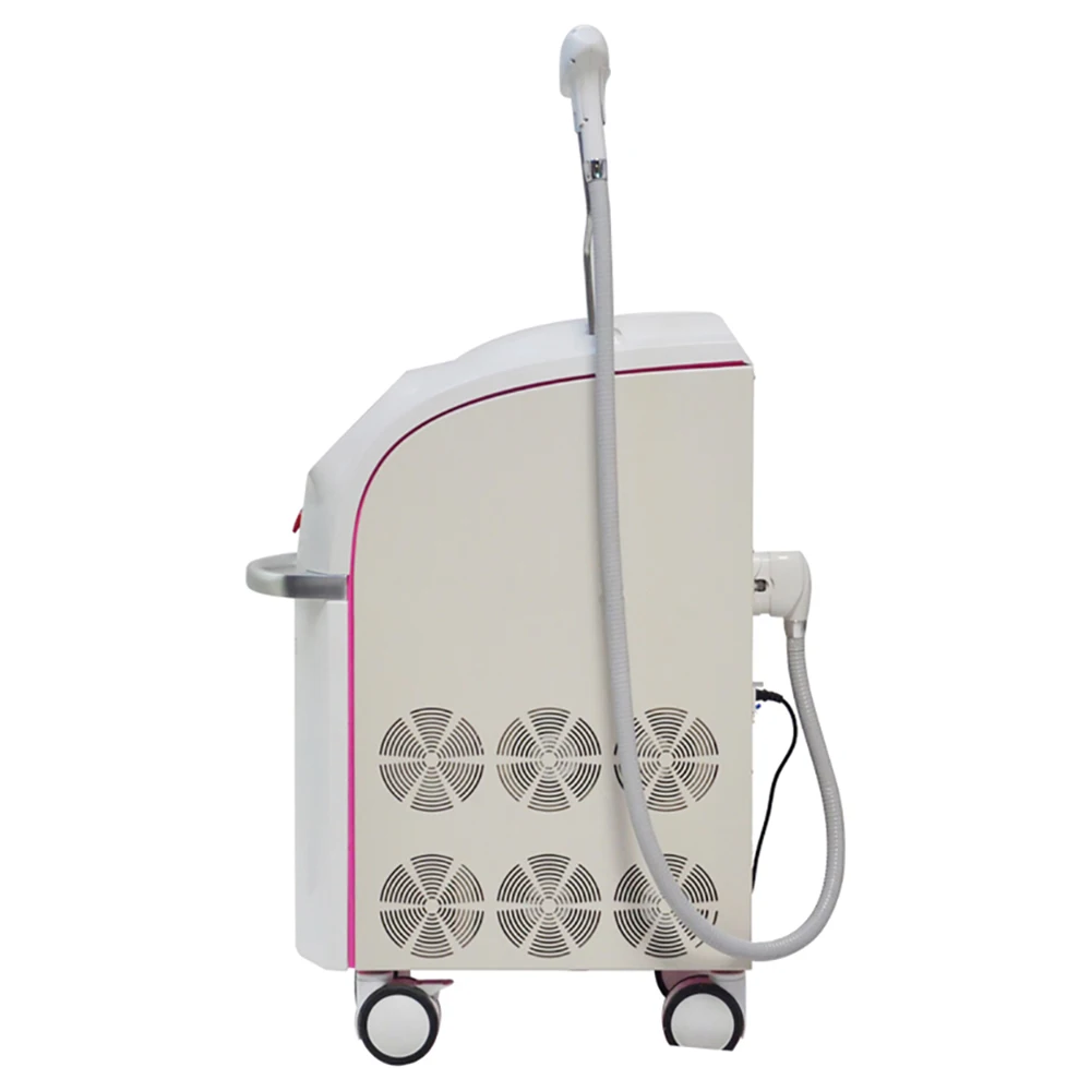 Women Salon Cosmetic Device 808nm Diode Laser Hair Removal Machine For Permanent