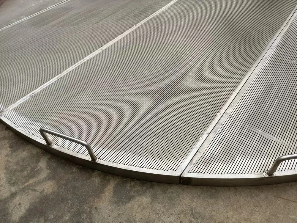 Stainless Steel 316L Wedge Wire Screen Catalyst Support Grids Reactor Internals